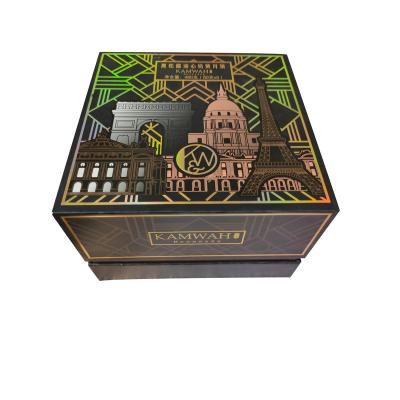 China Recycled Materials Custom Printed Luxury Gift Box With Multilayer For Chocolate And Candy for sale