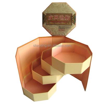 China Recyclable Custom Printed Luxury Empty Column Gift Box For Sweets Biscuit Biscuit Cookie And Mooncakes for sale