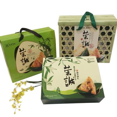 China Recyclable Novel Bamboo-like Custom Printed Folding Creative Candy Cookie Paper Cardboard Gift Packaging Box for sale