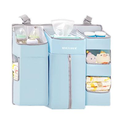 China Popular Water Resistant Baby Bedding Supplies Waterproof Hutch Diaper Bag Hanging Place Small Items Receive Bag for sale