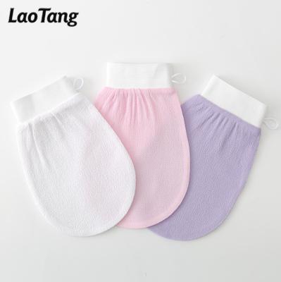 China EXFOLIATING Quick Delivery Scrub Gloves Exfolaiting Viscose Scrub Glove for sale