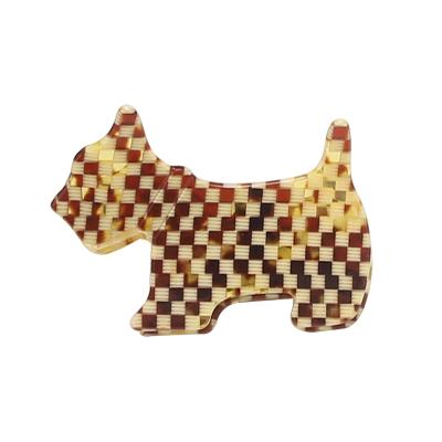 China Fashion Wholesale Custom Acetate France Dog Hair Claw Hair Sling Claw Hair Clips Statistical Institute Leopard Claw for sale