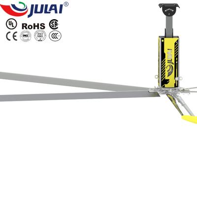 China Hotels JULAI RTS Factory Supply Price Industrial Hvls Donkey Fan 6.1m/20ft Large Favorable Large Ventiladores Fan for sale