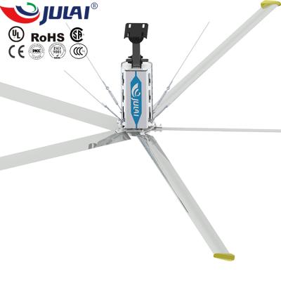 China Industrial Hotels JULAI RTS 6.1m/20ft HVLS Large HVLS Ceiling Fans for sale