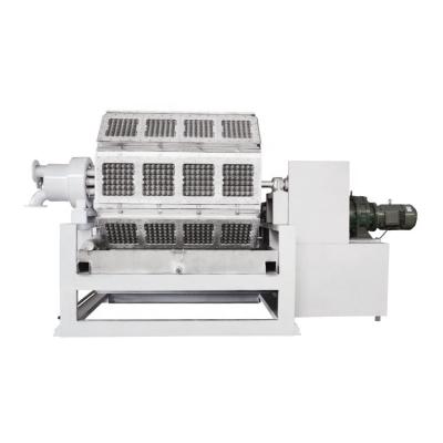 China Drehpapierorange und Grün ei-Tray Machines 2000-3000pcs/H zermahlen Formteil-Maschine für die Altpapier-Wiederverwertung zu verkaufen