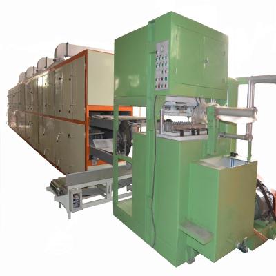 China 4 Molds Recycled Paper Pulp Molding Machine , Egg Crate Making Machine for sale