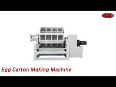 Rotary Egg Carton Making Machine Recycled Waste Paper Pulp Molding