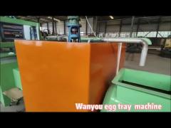 Cast Iron Semi Automatic Egg Tray Machine Energy Saving Type Simple Structure