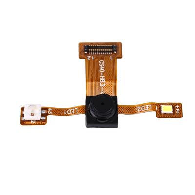 China Vandalproof MIPI Interface 0.3MP Fixed Focus YUV Code Scan Camera Module With Light for sale