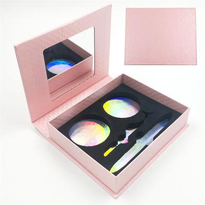 China Long Eyelash Seller Supplies Natural Wholesale Custom Eyelash Case Empty Lashbox Packaging With Eye Lash Eyeliner Glue Pen And Tweezers for sale