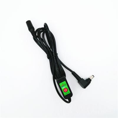 China PVC 5.5*2.1 DC Switch 12V-24V With Cable Power Supply Temperature Control Line for sale