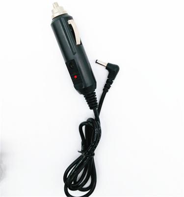 China Cigarette auto funicular car vacuum dc 3.5Mm*1.35Mm electric cable charging line for sale