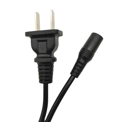 China PVC AC Power Cable Plug In DC 5.5*2.1 Female Connector To Power Cord Extension Cable for sale