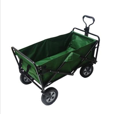 China 7 Inch Electric Camping Cart PU Foam Replacement Beach Folding Easy-Transport Non-Pneumatic Wheels for sale