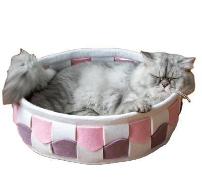 China LEISURE Newcomer Rooster Cage Felt Carrier Cat Sleep Pet Nest Comfortable Chiken House Chicken Cage Bed Door Carrier for sale