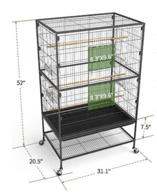 China Wholesale Import Breathable Chinese Wedding Decorative Birdcage Breeding Birds Large for sale