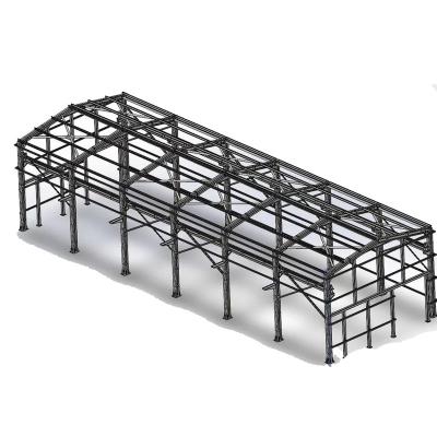 China Steel Frame Part China Steel Structure Light Steel Prefab Villa Steel Structure For House for sale