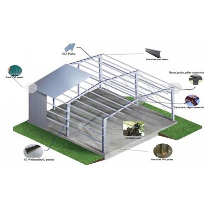 China Prefab Steel Structure New Jordan Design From China Frame Piece for sale