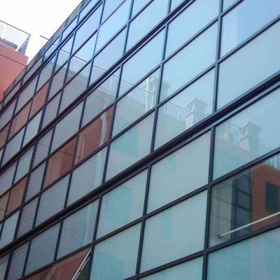 China Steel Fabricated Professional House Factory Customized Aluminum Glass Curtain Wall And Steel Parts for sale