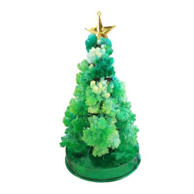 China Decorative Christmas Tree Magical Growing Paper Christmas Tree for sale