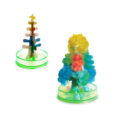 China New Item Magic Christmas Tree Colorful Growing Small Size Opp Bag Packing S6-37 for sale