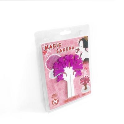 China Artificial Blooming Sakura Paper Magic Growing Tree /Magic Growing Sakura for sale