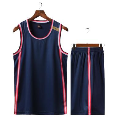 China Breathable Youth Quick-Drying Adult Basketball Suits, Comfortable Team Basketball Uniforms Individual Customized Suit for sale