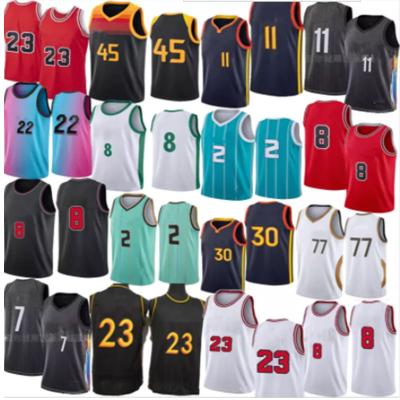 China Wholesale Cheap Antibacterial Basketball Vest 30 Team New Impression Hot Pressed Basketball Singlet for sale