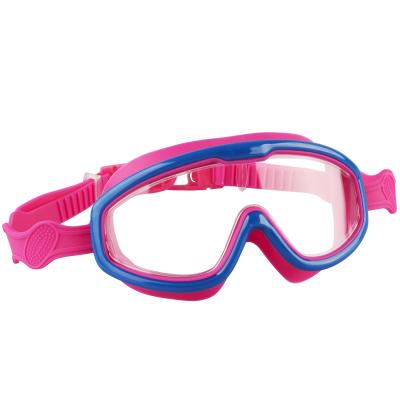 China 2019 Wholesale Colorful Cheap Eyewear Kids Large Frame Sports Glass Child Replica Swim Outdoor Waterproof Goggles for sale