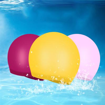 China Convenient Swimming Caps For Children And Adult Of Custom Printing Logo for sale