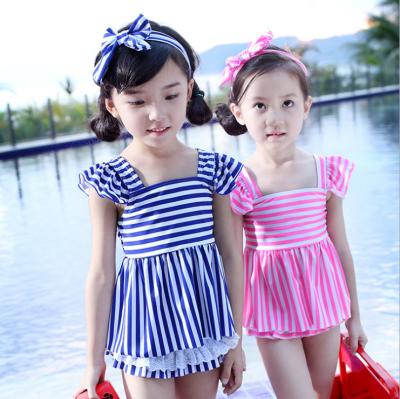 China 2018 Swim Brief Swimwear For Girl 2pcs Bikini Swimwear For Kid for sale