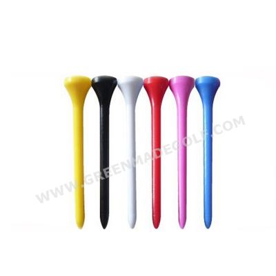 China Bulk Plastic Different Colors Plastic Corn Golf Tee 70mm Golf Tees for sale