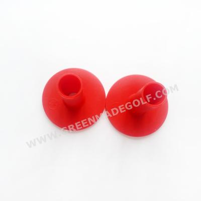 China New Products Of Red Color Rubber Golf Tees Golf Natural Rubber for sale