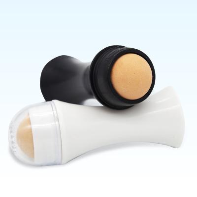 China Acne Treatment Face Beauty Skin Care Oil Absorbing Tools Washable Stone Natural Facial Cleansing Volcanic Roller for sale