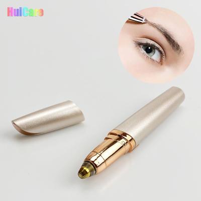 China USB Rechargeable Shaver Mini Portable Electric Eyebrow Trimmer Lady Female Face Eye Forehead Removal Household Shaver for sale