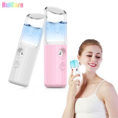 China Travel Beautiful Outdoor Rechargable Diffuser Moisturizer Hotel New Technology 30Ml USB Face Mist Sprayer for sale