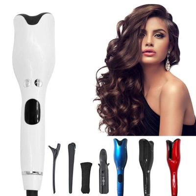 China Cordless Hair Curling Amazon Professional Design Rose Auto Curler Hair Rotating Hair Curling Iron Classic Automatic Hair Curler for sale