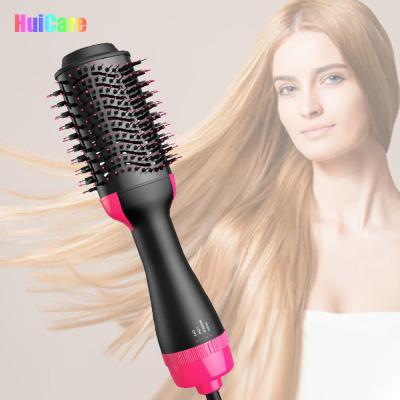 China Salon Ionic Home Styling Tool 3 in 1 Hair Dryer and Volumizing Comb One Step Hair Dryer and Hot Styler Airbrush for sale