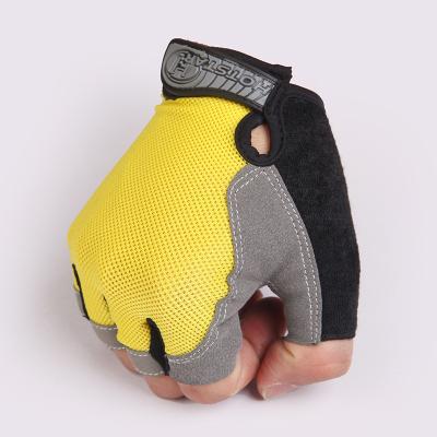 China Breathable/Durable Cycling Half Finger Cycling Mountain Gloves Unisex Cycling Gloves Shockproof Breathable Gloves Sports for sale