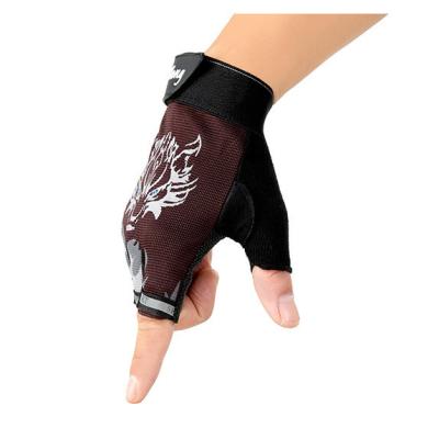 China Breathable Cycling Racing Climbing Gloves / Durable 2019 Last Half Finger Gloves for sale