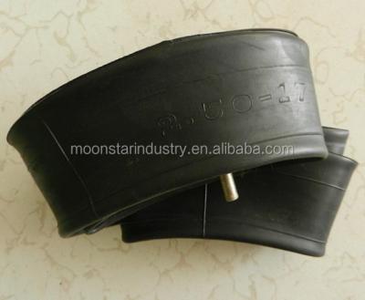 China High Quality Wholesale Butyl Rubber 2.50-17 Butyl Rubber Motorcycle Inner Tube Natrual And Inner Tube for sale