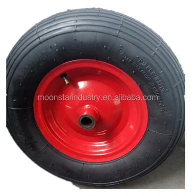 China Natural rubber pneumatic wheelbarrow wheel 4.80/4.00-8 wheel for sale for sale