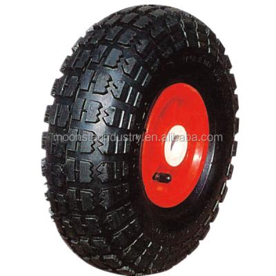 China Natural rubber pneumatic wheelbarrow wheel 3.00-4 wheel for sale for sale