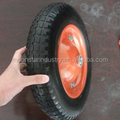 China Garment Shops Wheelbarrow PU Welcome Foam Solid Size 3.00-4 Wheel for sale