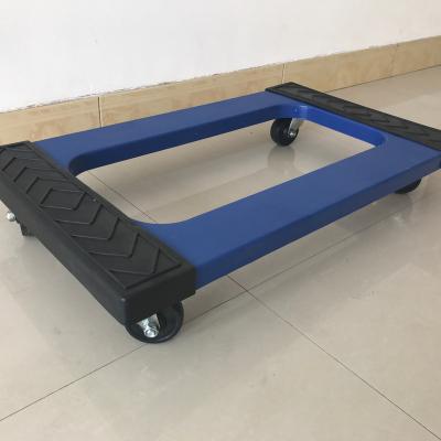 China Tools MOVING Plastic DOLLY Transport FurniturePlatform Trolley Cart , Loading Capacity 1000LBS for sale