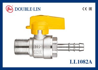 China O conector PTFE da mangueira do homem X sela as válvulas de gás de bronze à venda