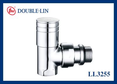 Chine Chrome poli a plaqué la valve en laiton de radiateur du » × 1/2 » de 1/2 à vendre