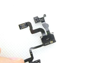 China For IPhone 4S Mobile Phone Flex Cable Power On Off Switch With Speaker Flex Cable Ribbon for sale