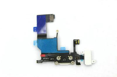 China USB Charging Dock Antenna Flex Cable Components of IPhone5 with Headphone Jack Mic Connector for sale