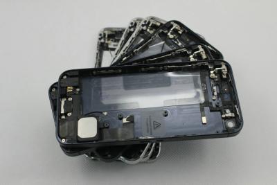 China Black / White Iphone 5 Housing Assembly With Small Parts Back Door Replacement for sale